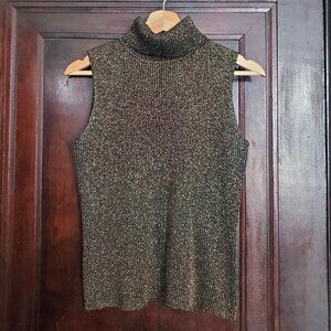 Vintage Raffaela silk and Lurex tank top